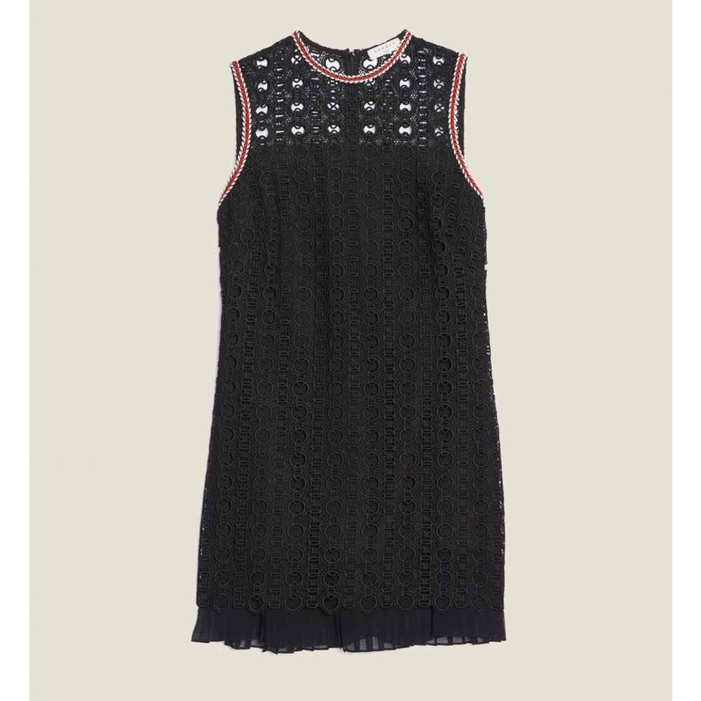 Sandro Sleeveless Guipure Dress size 40 fits like a 36 or Small!